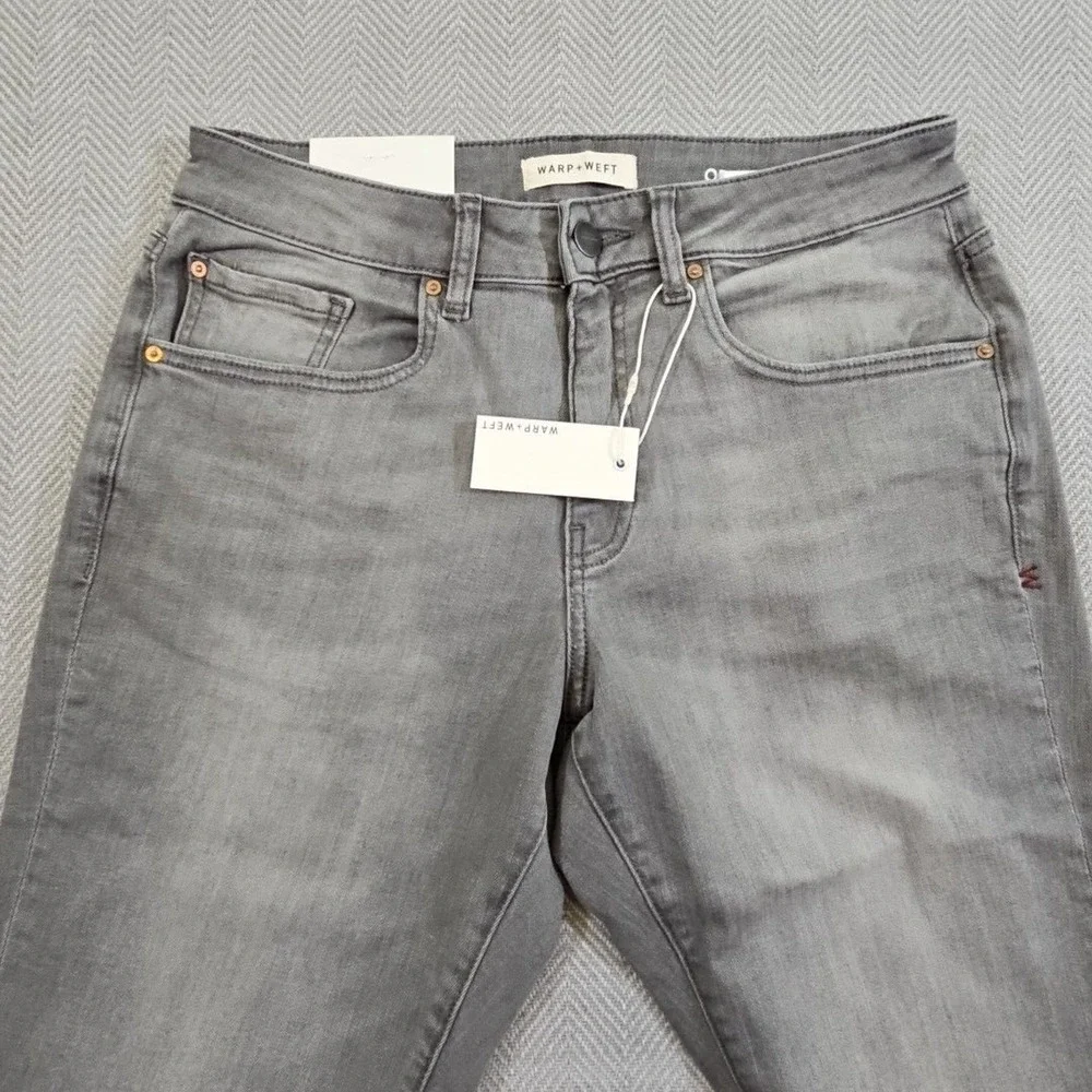 Warp + Weft Ord Jeans Men's W31 L32‎ Chicago Straight Smoke Gray Quiet Luxury